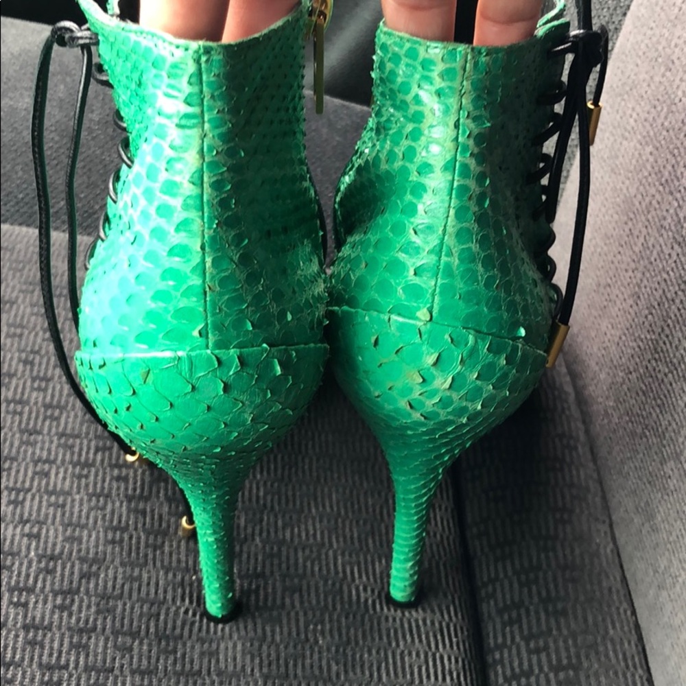 Versace Open Toe Booties - image 4